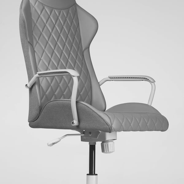 UTESPELARE Chaise gaming, Bomstad gris