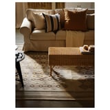 VÄGNÄT Tapis tissé à plat, blanc cassé gris/fait main, 170x240 cm