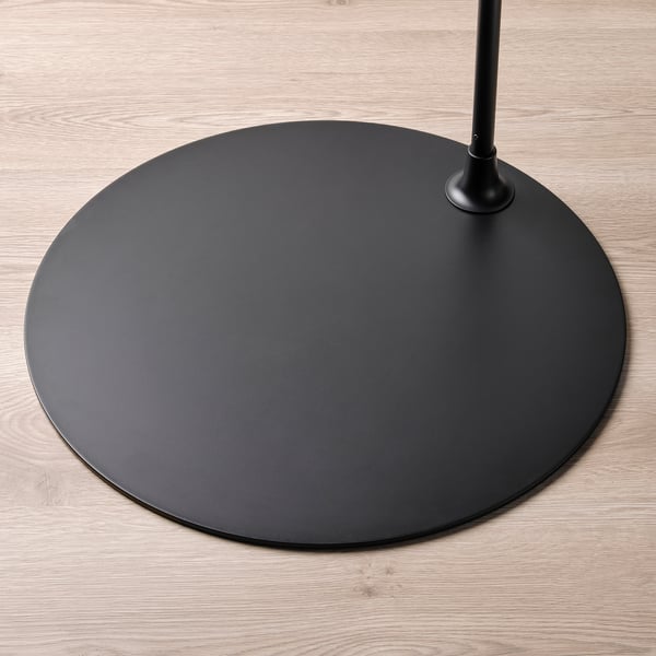 VÅGHÖJD Lampadaire à LED, intensité lumineuse réglable noir