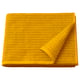 VÅGSJÖN Serviette de bain, jaune doré, 70x140 cm