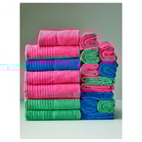 VÅGSJÖN Serviette de bain, vert vif, 70x140 cm