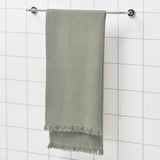 VALLASÅN Serviette de bain, vert clair, 70x140 cm