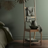 VALLASÅN Serviette de bain, vert clair, 70x140 cm