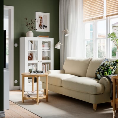 VALNÄS Canapé 2 places, Knäbäck beige clair