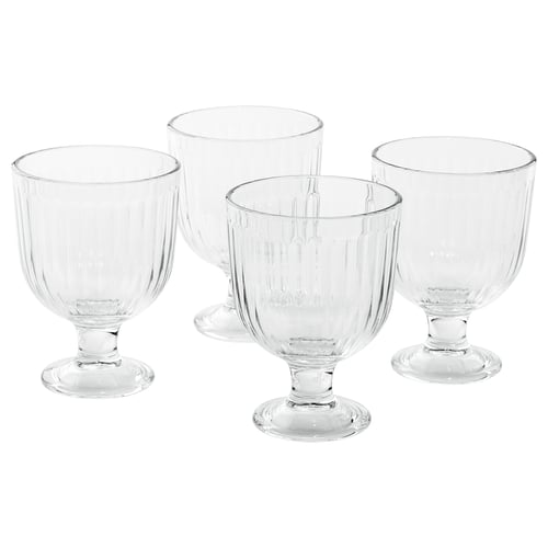 VARDAGEN Verre à pied, verre transparent, 28 cl