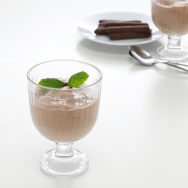 VARDAGEN Verre à pied, verre transparent, 28 cl