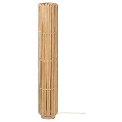 VARPTROSS Lampadaire, bambou, 118 cm