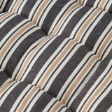 VATTENMOTT Coussin de chaise, gris, 40x38x5.0 cm