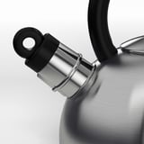 VATTENTÄT Bouilloire, acier inoxydable/noir, 2 l