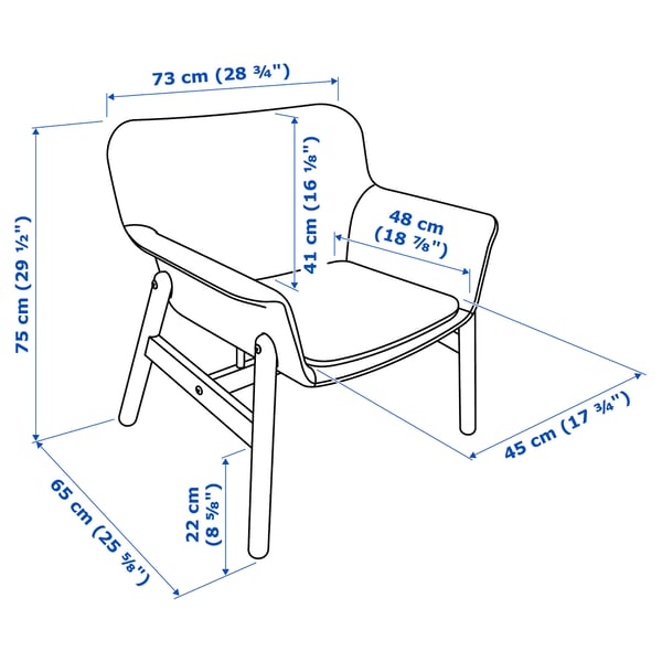 VEDBO Fauteuil, Gunnared vert clair