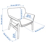 VEDBO Fauteuil, Gunnared vert clair