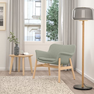 VEDBO Fauteuil, Gunnared vert clair