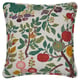 VILDPERSILJA Housse de coussin, blanc multicolore/motif floral, 50x50 cm