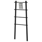 VILTO Portant serviettes, noir
