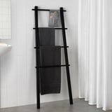 VILTO Portant serviettes, noir