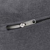 VIMLE Canapé d'angle 5pl + méridienne, av accoudoirs larges/Gunnared gris moyen