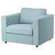 Option : VIMLE Fauteuil, Saxemara bleu clair