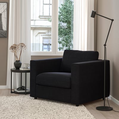 VIMLE Fauteuil, Saxemara bleu noir