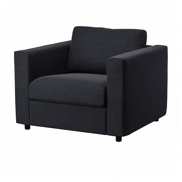 VIMLE Fauteuil, Saxemara bleu noir