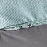VIMLE Housse pr repose-pieds av rgt, Saxemara bleu clair