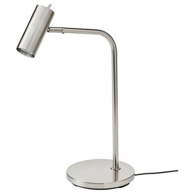 VIRRMO Lampe de bureau, nickelé, 54 cm
