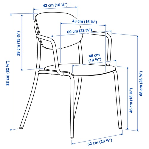 VISINGSÖ / VISINGSÖ Table et 2 chaises, extérieur vert profond/vert profond, 70x70 cm