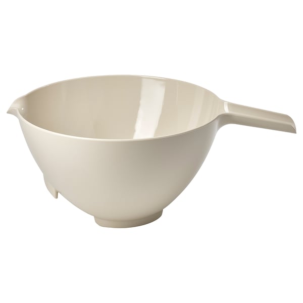 VISPNING Bol mélangeur, beige, 3.0 l
