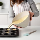 VISPNING Bol mélangeur, beige, 3.0 l