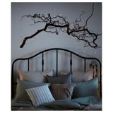 VISSVASS Guirlande lumineuse LED 40 ampoules, intérieur/à pile couleur argent