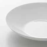 VITBLECKA Assiette creuse, blanc, 26 cm
