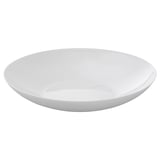 VITBLECKA Assiette creuse, blanc, 26 cm