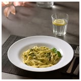 VITBLECKA Assiette creuse, blanc, 28 cm