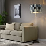 ÄLVSTARR Lamp shade, chrome effect, 51 cm
