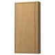 Option: ÄNGSJÖN Wall cabinet with door, oak effect, 46x15x94 cm