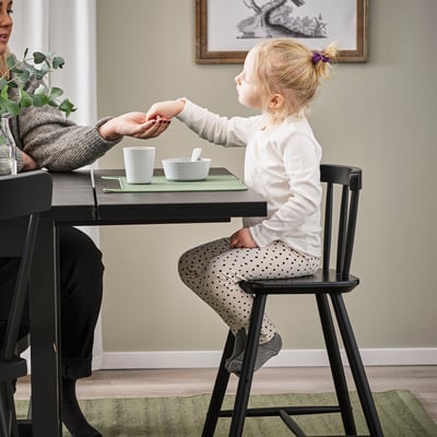 AGAM Junior chair, black