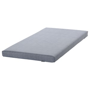 ÅGOTNES Foam mattress, firm/light blue, Twin