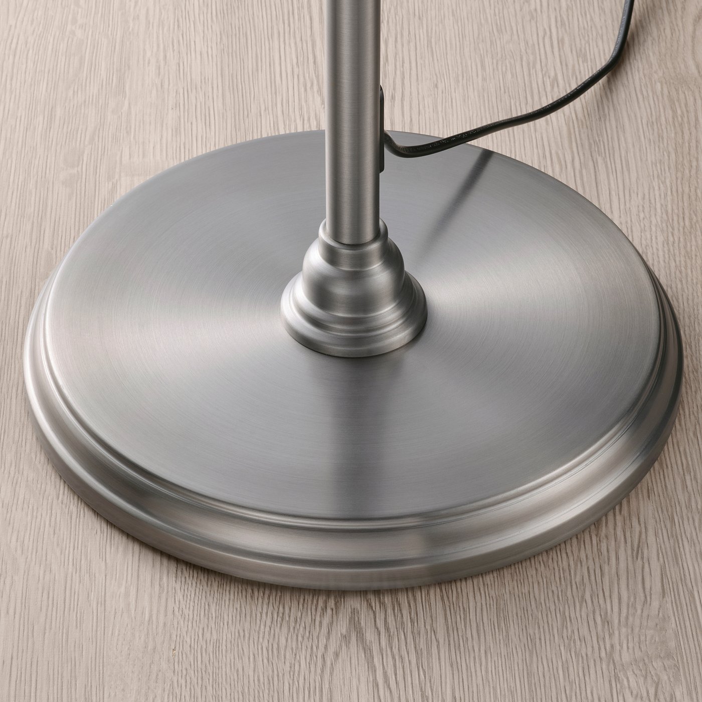 ANKARSPEL floor/reading lamp, pewter effect - IKEA