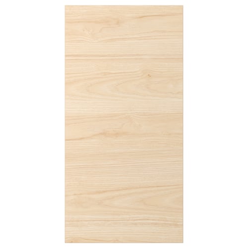 ASKERSUND wood effect door in light ash, rectangular, with smooth grain texture.