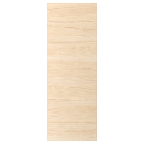 ASKERSUND wooden panel, light ash, vertical grain, rectangular, modern design.