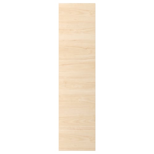 ASKERSUND light ash wood effect door, modern design with melamine finish.