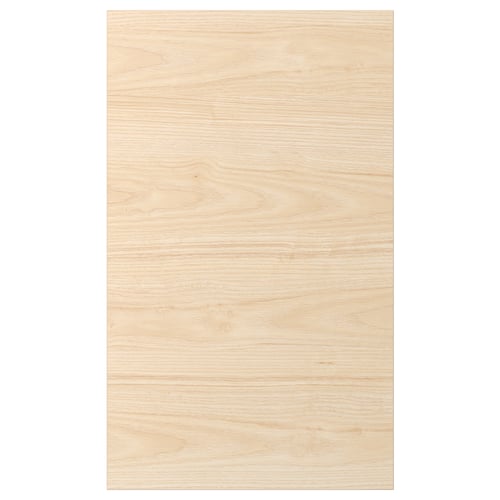 ASKERSUND light ash wood effect door, smooth surface, modern design, easy-clean melamine.