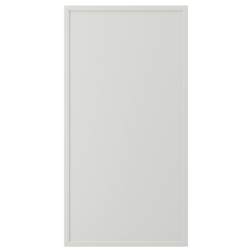 ASPUDDEN Decorative cover panel, light grey, 39x76 cm