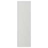 ASPUDDEN Door, light grey, 31x102 cm