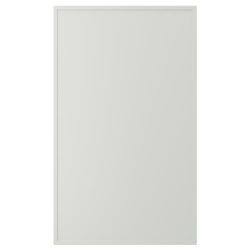 ASPUDDEN Door, light grey, 61x102 cm