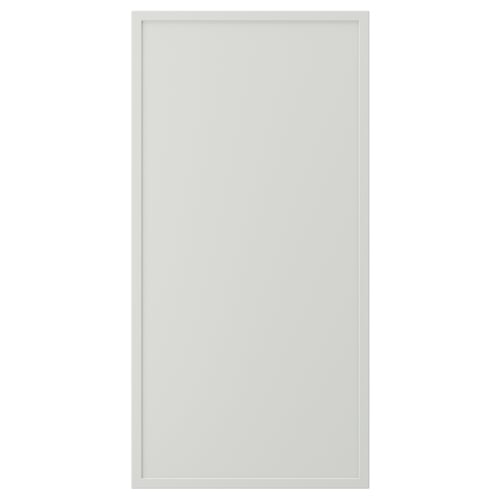 ASPUDDEN Door, light grey, 38x76 cm