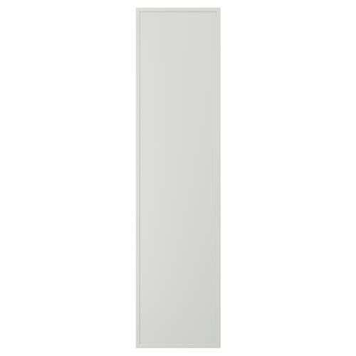 ASPUDDEN Door, light grey, 38x152 cm