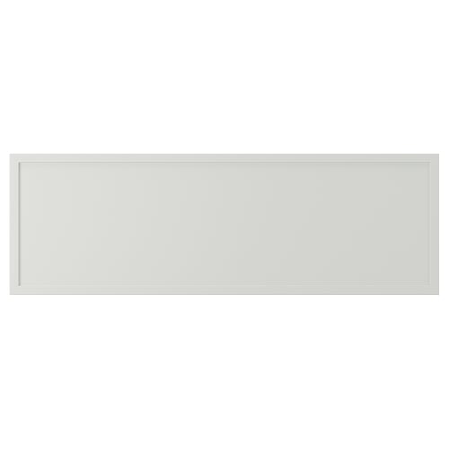 ASPUDDEN Drawer front, light grey, 76x25 cm