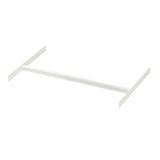 AURDAL Clothes rail, white, 56 cm