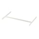 AURDAL Clothes rail, white, 56 cm