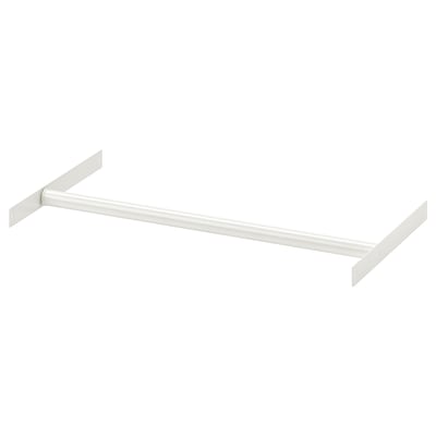 AURDAL Extendable clothes rail, white, 57-90 cm